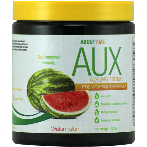 About Time AUX Pre-Workout Watermelon 30 svg