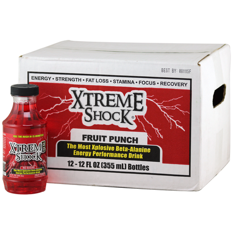 ANSI  Xtreme Shock Blue Raspberry 12 oz 12 ct