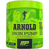 Arnold Series by MusclePharm Iron Pump Blue Razz 30 svg