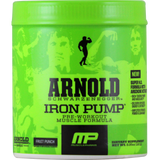 Arnold Series by MusclePharm Iron Pump Blue Razz 30 svg