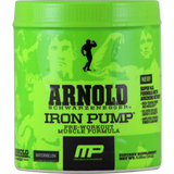 Arnold Series by MusclePharm Iron Pump Blue Razz 30 svg