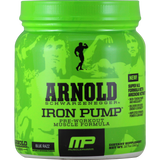 Arnold Series by MusclePharm Iron Pump Blue Razz 30 svg