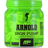 Arnold Series by MusclePharm Iron Pump Blue Razz 30 svg