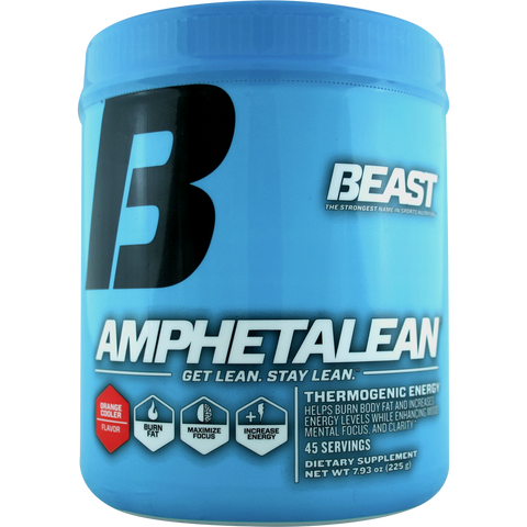 Beast Sports Nutrition Amphetalean Orange Cooler 225 g