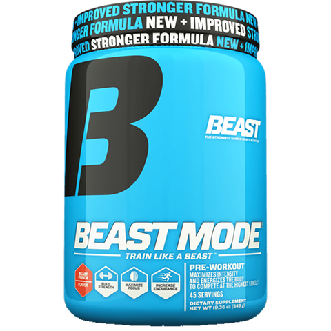 Beast Sports Nutrition Beast Mode Pink Lemonade 45 svg