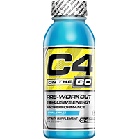 Cellucor C4 On The Go Icy Blue Razz 12 ct 10 oz