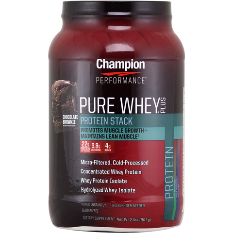 Champion Pure Whey Plus Chocolate Brownie 2 lbs