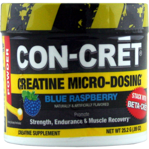 ProMera Sports CON-CRET Trial Size Blue Rasp Powder 25.2 g 24 svg