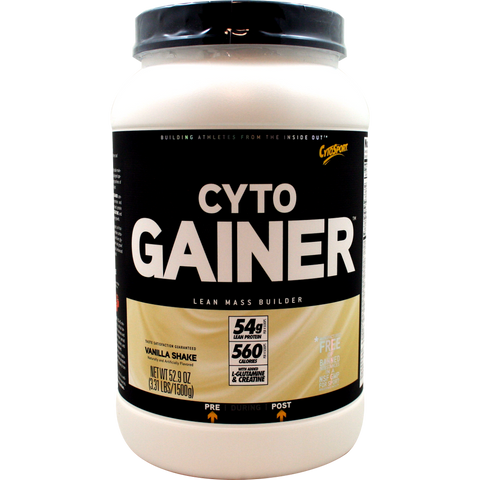 CytoSport CytoGainer Vanilla Shake 3.31 lbs