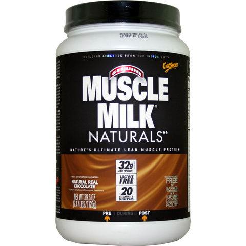 CytoSport Muscle Milk Naturals Real Chocolate 2.47 lbs