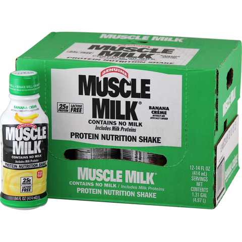 CytoSport RTD Muscle Milk Banana 14 oz 12 ct