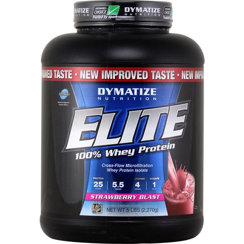 Dymatize Nutrition Elite Whey Protein Smooth Banana 2.05 lbs