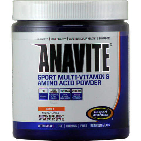 Gaspari Nutrition Anavite Orange 60 svg