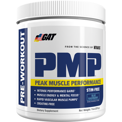 GAT PMP Peak Muscle Performance  Berry Blast 255 g 30 svg