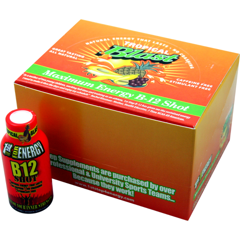 1st Step ProWellness B-12 Liquid Vitamin Tropical Blast 2 oz 12 ct