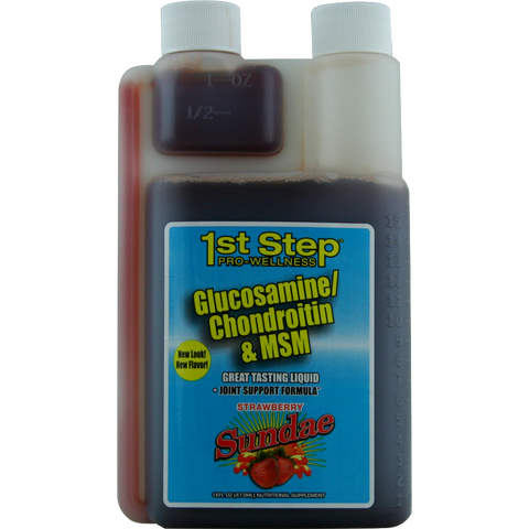 1st Step ProWellness Glucosamine Chondroitin and MSM Strawberry Sundae 16 oz