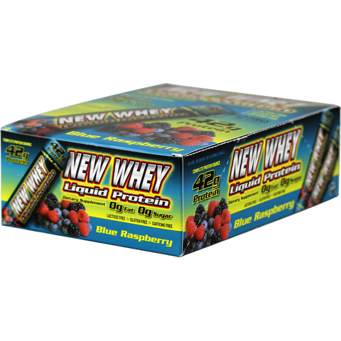 New Whey Nutrition New Whey 42 Blue Raspberry 12 ct