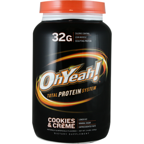 ISS Oh Yeah Total Protein System Cookie and Cream 2.4 lbs