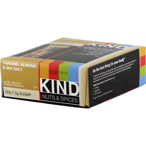 Kind Bars Caramel Almond Sea Salt 12 ct