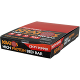 Kratos Foods High Protein Beef Bars Acai Berry 12 ct