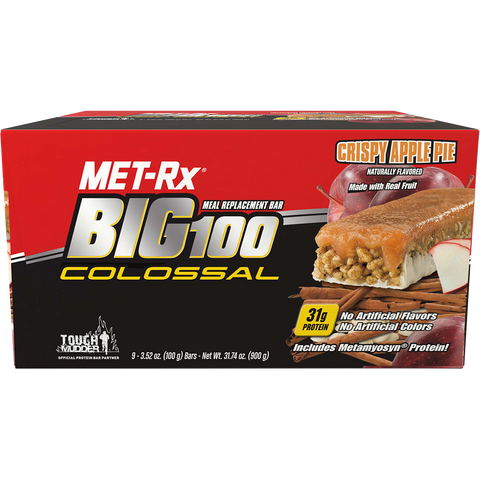 Met-Rx Big 100 Colossal Sweet N Salty Bar 9 ct