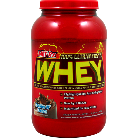 Met-Rx Ultramyosyn 100% Whey Cookies and Cream 2 lbs