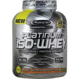 MuscleTech Essential Series Platinum 100% Iso Whey Gourmet Milk Chocolate 26 svg