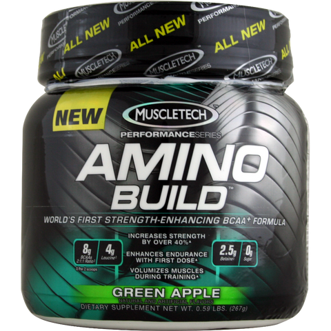 MuscleTech Amino Build Green Apple 30 svg*