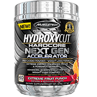 MuscleTech Hydroxycut Hardcore Next Gen Accelerator Fruit Punch 40sv