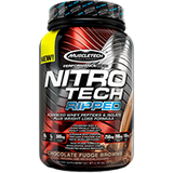 MuscleTech Nitro Tech Performance Series Ripped Chocolate Fudge Brownie 2lbs