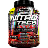 MuscleTech Nitro Tech Performance Series Ripped Chocolate Fudge Brownie 2lbs