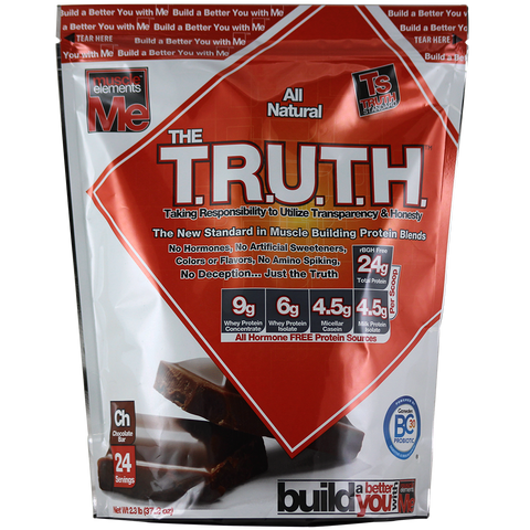 Muscle Elements The TRUTH Chocolate Bar 24 svg