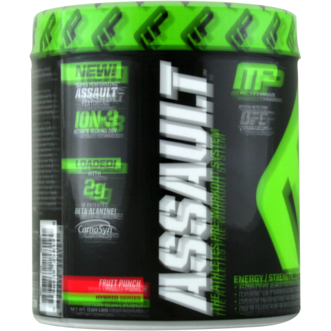 MusclePharm Assault Fruit Punch 20 svg