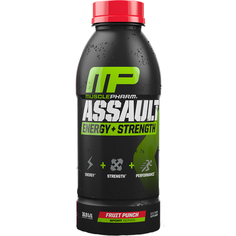 MusclePharm Assault RTD Fruit Punch 12 ct