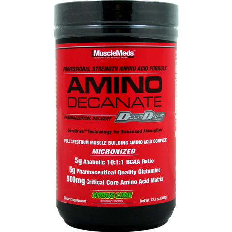 MuscleMeds Amino Decanate Citrus Lime 360 g