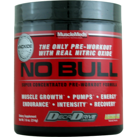 MuscleMeds NO Bull  Lemon Ice 214 g