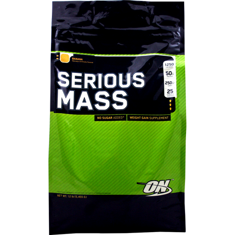 Optimum Nutrition Serious Mass Banana 6 lbs