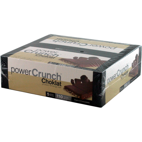 BioNutritional Power Crunch Choklat Dark Chocolate bar 12 ct