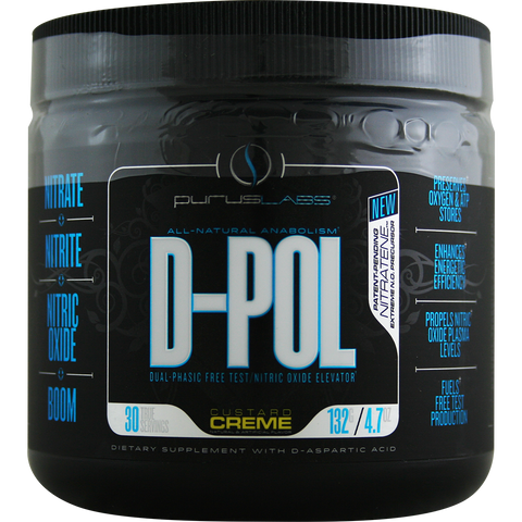 Purus Labs D-POL Powder Custard Creme 30 svg