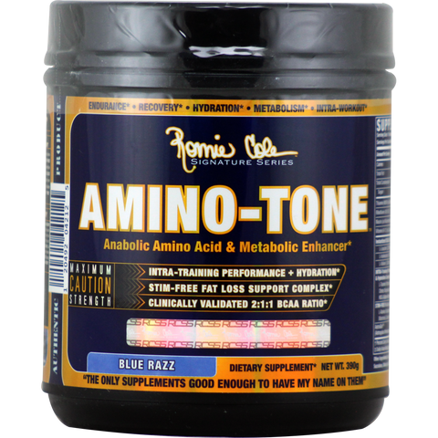 Ronnie Coleman Signature Series Amino-Tone Blue Razz 30 svg