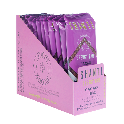 Shanti Bar Cacao 12 ct