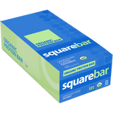 Squarebar Organic Protein Bar Chocolate Coated Almond Spice 12 ct