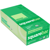 Squarebar Organic Protein Bar Chocolate Coated Almond Spice 12 ct