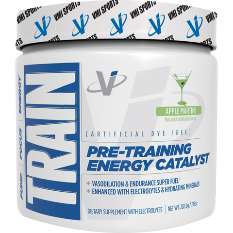 VMI Sports TRAIN Preworkout Apple Martini 32 svg